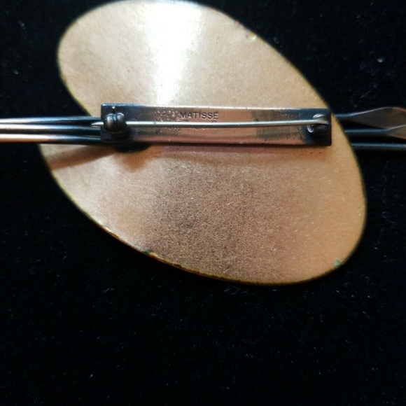 Vintage Matisse Renoir Copper Enameled ART PALETTE - Picture 2 of 2